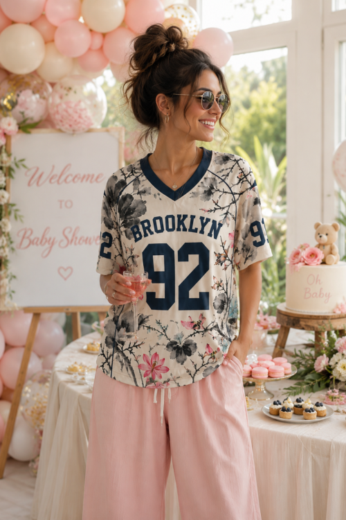 maglia football sport street wear ragazza Brooklyn 92